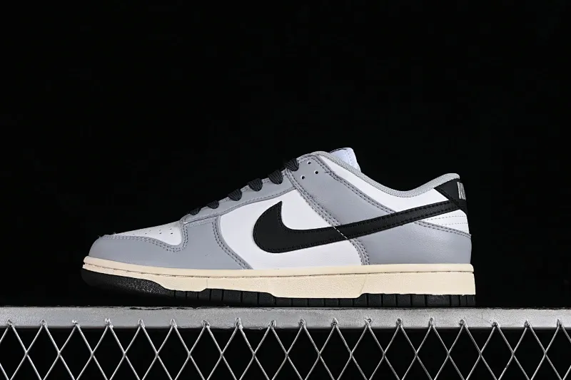 All Categories Nk SB Dunk Series Nk SB Dunk Low Low-top Sneakers Special Price Nk Dunk Low "Light Smoke Grey" White Gray SB Low-top Sports and Leisure Sneakers DD1503-117